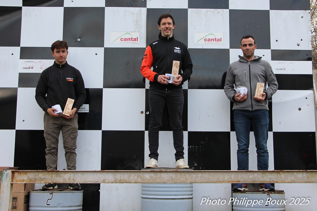 KZ2 Master : Florent PAULET 1er, Mathieu GALARDO 3ème
